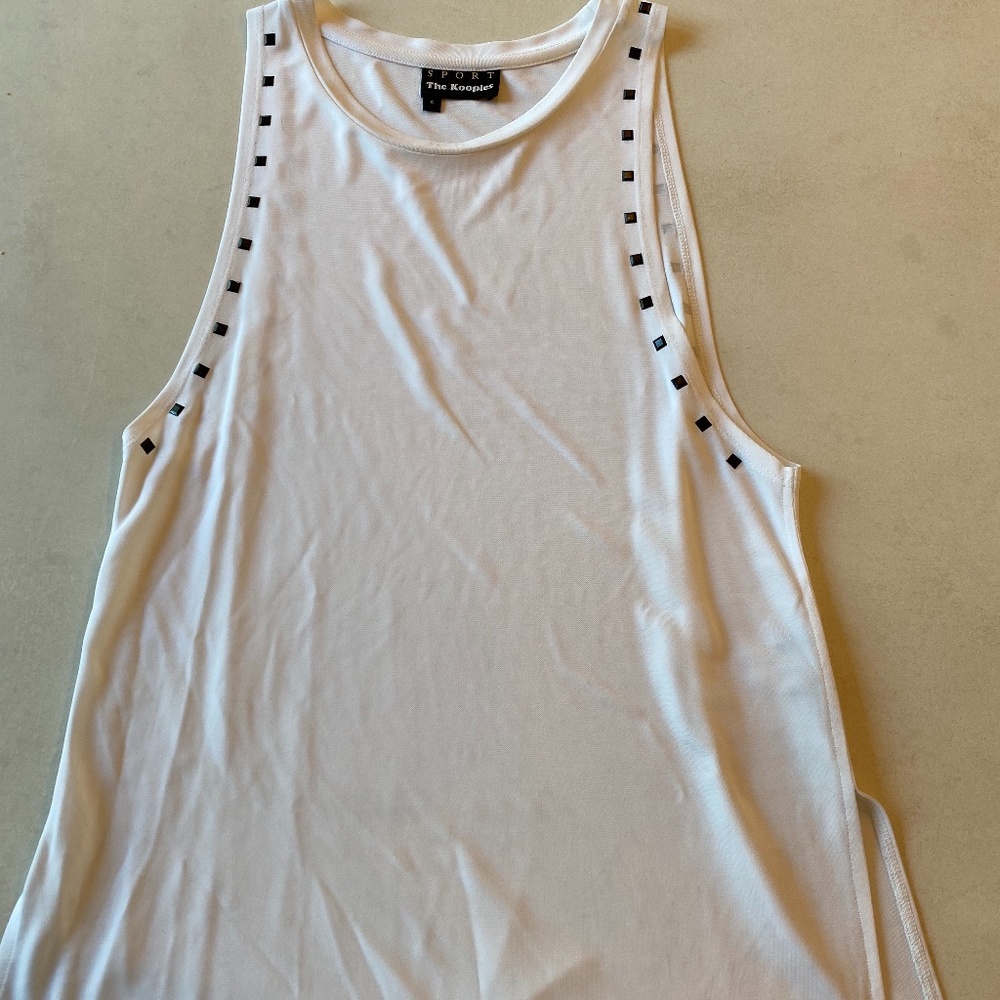 The Kooples white tank
